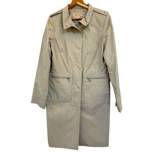 Michael Kors Trench Jacket – Putty – Size M – NWT